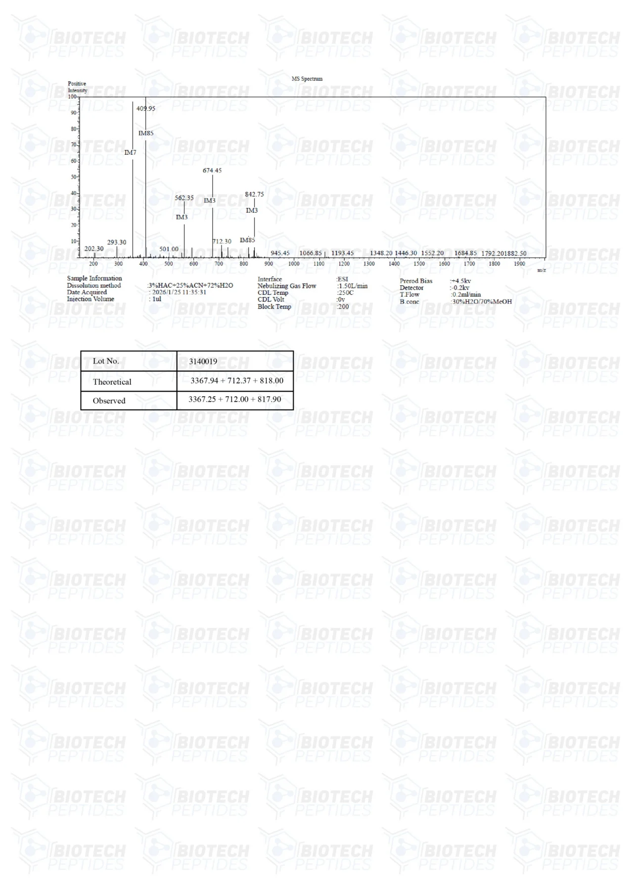 CJC-1295 (Mod GRF 1-29) & Ipamorelin & GHRP-2 Blend (9mg) For Sale | Biotech Peptides Store - Image 4